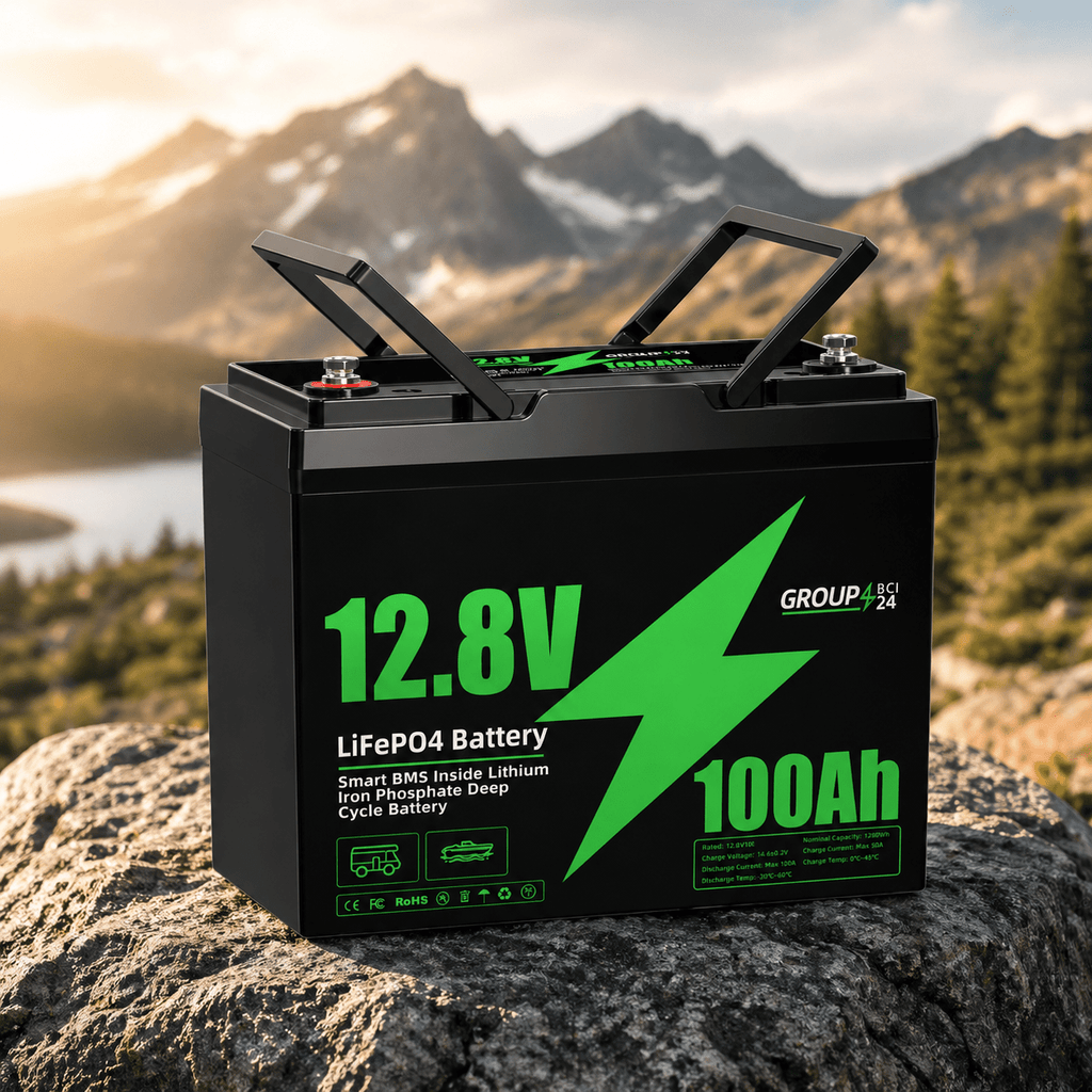 Batterie Lithium LiFePO4 12V – Camping - Car & Van - Campix