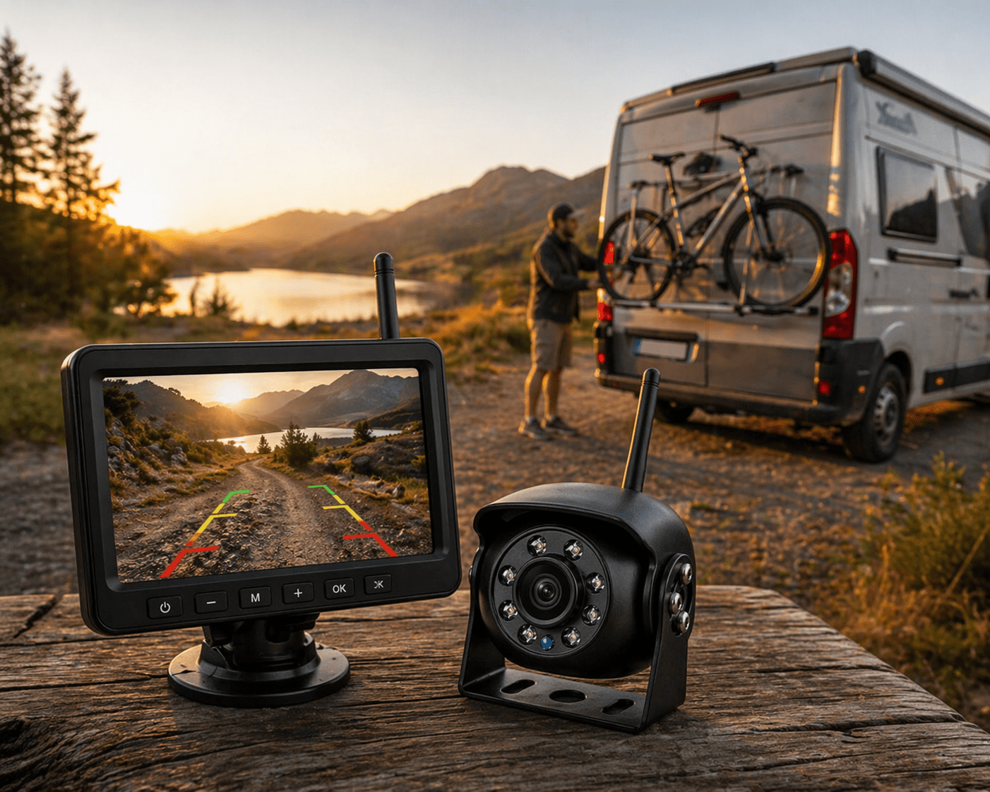 Caméra de Recul Camping - Car – Vision Nocturne HD - Campix