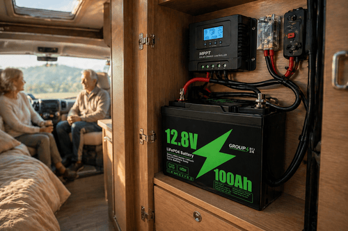 Batterie Lithium LiFePO4 12V – Camping - Car & Van - Campix