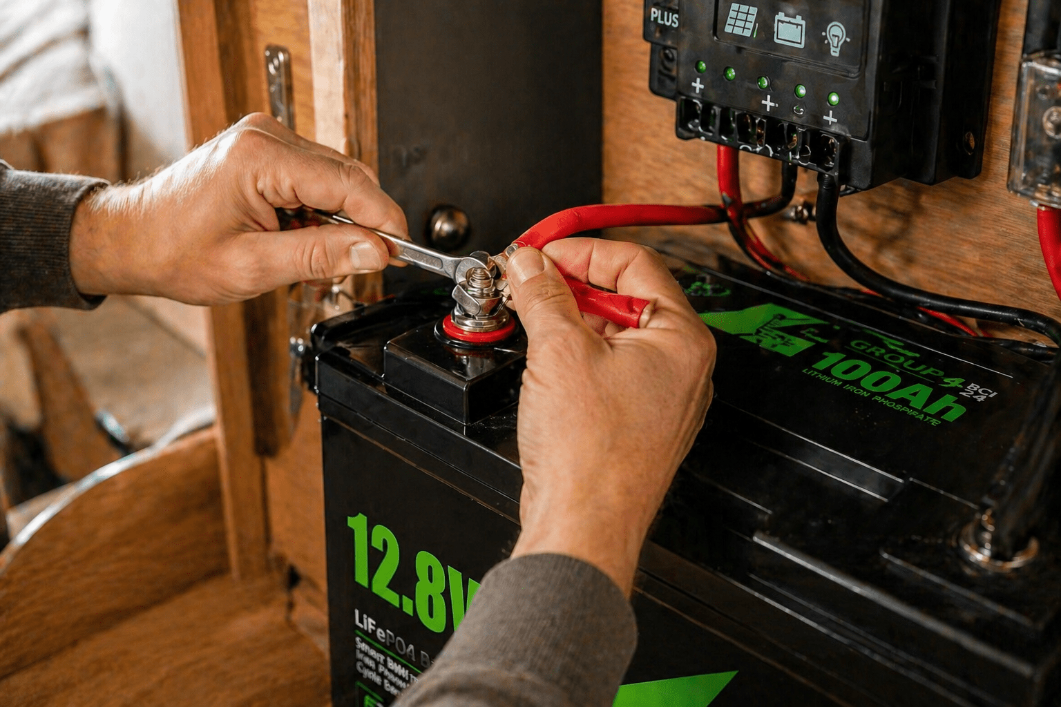 Batterie Lithium LiFePO4 12V – Camping - Car & Van - Campix