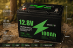 Batterie Lithium LiFePO4 12V – Camping - Car & Van - Campix