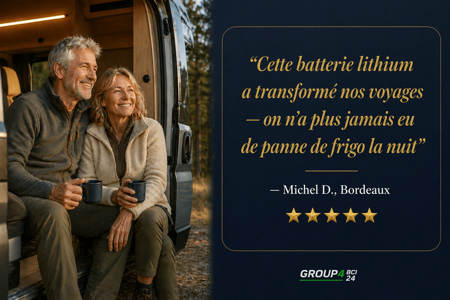 Batterie Lithium LiFePO4 12V – Camping - Car & Van - Campix
