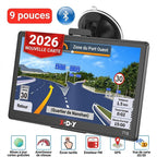 GPS Camping - Car 9 Pouces – Ponts Bas Évités - Campix
