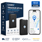 Traceur GPS Camping - Car & Van – Magnétique - Campix
